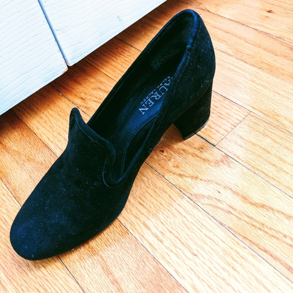 Ralph Lauren Suede Heels - Picture 3 of 3
